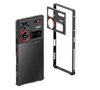 Générique Boîtier de Refroidissement à Cadre métallique for Objectif Nubia Z80 Ultra, Protection d'objectif, boîtier Ultra-Fin for Une Dissipation Thermique optimale.(Noir)