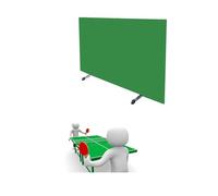 Générique Boîtier De Tennis De Table Portable, Bloc De Déflecteur De Terrain De Autoportant, for Un Ramassage Plus Facile des Balles(Color2,10 Pieces)