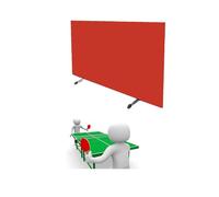 Générique Boîtier De Tennis De Table Portable, Bloc De Déflecteur De Terrain De Autoportant, for Un Ramassage Plus Facile des Balles(Color1,2 Pieces)