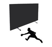Générique Boîtier De Tennis De Table Portable, Bloc Surround Réglable, for Une Séparation Optimale De L'aire De Jeu Et des Performances Améliorées(Color4,8 Pieces)