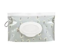 Générique Boîtier de Voyage pour Lingettes Bébé | Distributeur de Lingettes,Conteneur De Stockage Portable Rechargeable Réutilisable Hermétique pour Les La Poussette La Salle De Bain Et Le Voyage