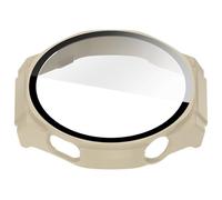 Générique Boîtier et protecteur en verre trempé, conception légère et résistante chocs, ajustement confortable pour montre 5, accessoires de protection complets pour montre intelligente
