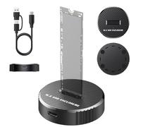 Générique Boîtier Externe pour Disque Dur,10 Gbit/s, Boîtier Externe Plug and Play,Socle pour Disque Dur - pour Stockage sur Ordinateur de Bureau, Portable, Appareil Mobile et Multimédia