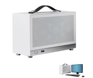 Générique Boîtier ITX PC Mini Case Slim Portable Case | Support de support de carte mère ATX X79 X99 épaissi