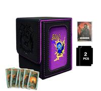 Générique Boîtier Pour Cartes À Collectionner,Coffret de 100+ Cartes Jouables,Grand Organisateur Pour Collection Salon | Soirées Familiales Anniversaires Salons