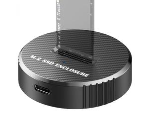 Générique Boîtier pour Disque Dur 10 GB/s, Connexion Plug and Play | Station d'Accueil pour Disque Dur Externe pour Ordinateur Portable, Appareil Mobile, Stockage Multimédia et de Données
