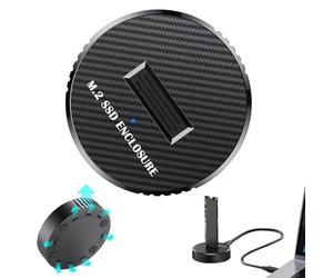 Générique Boîtier pour Disque Dur Externe - Enceinte Portable 10 Gbit/s | Station d'accueil pour Disque Dur Externe - pour Ordinateur, Mobile, Stockage Multimédia