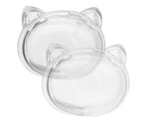 Générique Boîtier Relique pour Poils d'animal,Flacon Poils Chien - Pendentif Organisateur Transparent en Acrylique pour Chérir la Mémoire du Départ de Chat