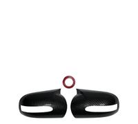 Générique Boîtier Rétroviseur pour Mercedes Classe E C W211 W203 2001-2007 Pièces Style Voiture Porte Latérale Rétroviseur Latéral Couvercles Coque Rétroviseur(Carbon Look2)