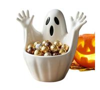 Générique Bol À Bonbons Fantôme Décoration Table Halloween Pot Biscuits