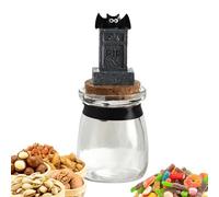 Générique Bol à Bonbons Halloween, Boîte à Goûter Chocolatée, Pot de Stockage Décoratif Halloween pour Bonbons Chocolat Biscuits à Utiliser sur Table à Manger en Salle de Classe ou en Fête