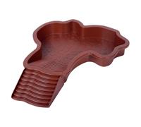 Générique Bol À Eau pour Tortue - Baignoire pour Tortue | Abreuvoir Piscine pour Chélonien Terrestre | Plat d'eau pour Chélonien | Bassin Mangeoire pour Tortues Terrestre | Bac À Reptiles avec Rampe