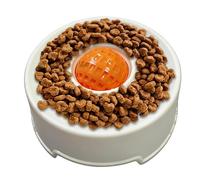 Générique Bol à Lécher | avec Boule rotative Distributeur Repas Lent,Gamelles d'enrichissement pour Chiens, Manger, lécher : Nourriture Chiot Animal favorise Alimentation Saine
