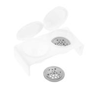 Générique Bol à Ongles pour Trempage Double Godet avec Couvercle Compatible Monomère et Liquides Acryliques Design Anti-Évaporation Manucure Professionnelle et Nail Art Capacité Moyenne