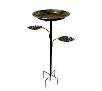 Générique Bol Bain Oiseaux,Mangeoire Décorative Vintage Temps,Mangeoire Oiseaux sur Pied - pour Perruche Moine Volière Bassin Alimentation Stable Perroquets Jardin Maison Cour Paysage Parc