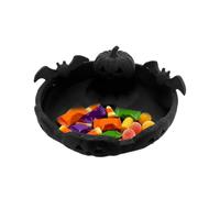 Générique Bol courge Halloween 3D Réutilisable Pour Fête Drôle Et Effrayant | Contenant À Bonbons Et Snacks Pour Biscuits Chocolat Dessert Maison Cuisine Salon Bureau Noir