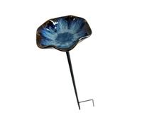 Générique Bol de Bain d ' Oiseaux en céramique, Haricot de Mode pour Colibri Papillon, Distributeur d ' Eau dans Le Jardin et la Cour, Coussin décoratif pour Bain d ' Oiseaux