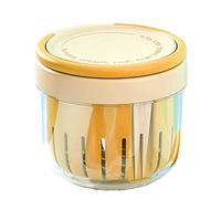 Générique Bol De Salade De Fruits | Gobelet de Stockage Portable pour Fraises 65 cl - Tasse égouttoir pour baies avec conservation fraîche pour fête voyage randonnée pique-nique
