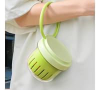 Générique Bol de Stockage pour Salade de Fruits - Récipient Anti-Fuite 65 cl pour Fraises et Fruits,Égouttoir Portable À Raisins Pour Fête Voyage Bureau Randonnée Pique-nique