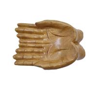 Générique Bol en forme de main en bois, plateau en forme de main - Bol à desserts,Bol décoratif mains de bouddha, support en pour pierres, Sculpture de mains, bol à clés en bois pour Table d'entrée
