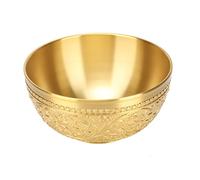 Générique Bol en Laiton Fait à La Main, Décoration Dintérieur Vintage, Pièce Maîtresse Multifonctionnelle, Matériau en Laiton Massif, Conception De Gravure De Qualité Cadeau