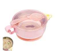 Générique Bol isolé pour - Ventouse pour plat d'alimentation, antidérapant en matériau sûr, design de vaisselle adorable | Construction à double paroi retenant la chaleur avec placement sécurisé po