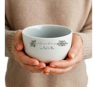 Générique Bol Maman d’amour personnalisé avec prénoms - Cadeau Noël, Fête des Mères ou Anniversaire - Bol céramique blanche 500 ml -