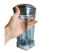Générique Bol mélangeur + Couvercle, Compatible avec Le mélangeur Biolomix 1052, Couteau de Remplacement