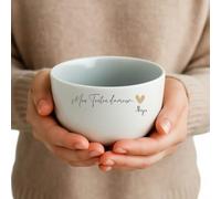 Générique Bol Mon Tonton d’amour personnalisé avec prénom - Cadeau Noël, Anniversaire ou Baptême - Bol céramique blanche 500 ml