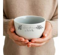 Générique Bol Nounou d’amour personnalisé avec prénoms - Cadeau Noël ou fin d’année - Bol céramique blanche 500 ml -