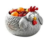 Générique Bol Poule Adorable Résine Mignon Nouveauté Rustique Drôle