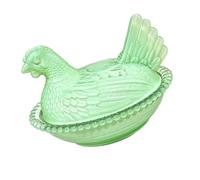 Générique Bol sucré couvert avec un dessus en verre amovible en forme de, A | Base en forme de bol pour petites collations, couvercle sculptural amovible, profil d ' oiseau décoratif