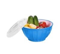 Générique Bols de service pour la fête - Bols à pâtes ronds 46 oz - Récipient de bols pour dîners pour servir des céréales, des pâtes, du pop-corn, collations, de la salade, nouilles