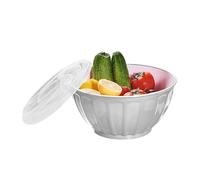 Générique Bols de service pour la fête - Bols incassables de grande capacité de 46 oz - Bol de service rond et léger, bols à frites pour salade de fête, récipient à bonbons