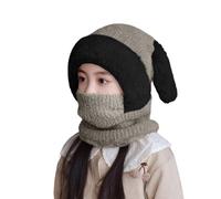 Générique Bonnet 3 en 1 Enfant Cagoule Coupe, Chapeau Cache-Cou Confortable,Multifonction Balaclava Masque de Ski,Cagoules Polaire Cache Oreilles Enfants 3-8 Ans