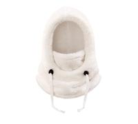 Générique Bonnet 3 en 1 Enfant Cagoule Coupe-Vent,Balaclava Chaud en Peluche Chapeau Hiver avec Masque,Bonnet Echarpe Fille Garcon Doux et Confortable,Mignon Cagoules Cache Oreilles Enfants 3-10 Ans