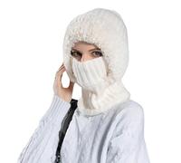 Générique Bonnet Cache Oreille pour Homme, Chapeau d'hiver Tricoté Cycliste avec Coupe-Vent pour Activités Extérieures en Saison Froide