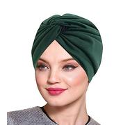 Générique Bonnet Chimio Femme Chic Mousseline Chimio Turban Africaine Turban Chimio Chapeau De Chimiothérapie Musulmanes Bonnet De Nuit Confortable Bandana Cheveux pour Le Cancer