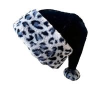 Générique Bonnet De Adulte | Élégant Doux Chaud Accessoire Pour La Tête,Bonnet Du En Peluche Imprimé Léopard Pour - Pour Fête Du Nouvel An Rassemblement Photographie Défilé Famille Amis Mère