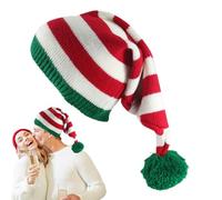 Générique Bonnet de Noël - Bonnet Femme Mignon Santa Festif | Unisexe Coloré Tricoté pour Temps Froid Activités Extérieures Port Quotidien