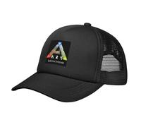 Générique Bonnet de Noël Unisexe Ark Survival Evolved en Maille Noire Casquette de Baseball Snapback Mode Casquette de Baseball Respirant Casquette décontractée Outdoor Cadeaux Unisex