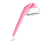 Générique Bonnet De Père Noël 74.9 Cm Long | Bonnet Long En Velours Doux,Accessoire De Costume Pour Fête Spectacle Carnaval Noël Fête D'hiver Déguisement