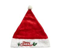 Générique Bonnet Hiver Femme Chic,Christmas Winter Red with Embroidery Hat Party Rave Decorations Props Hat (Red One Size)