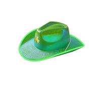 Générique Bonnet Originale Irish For Women Irish 4 St. Day Hat Wide Brim Hats Green Hat Containing Lights That Can Light Tactique (E, One Size)