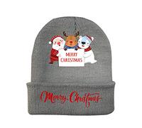 Générique Bonnet Pere Noel Adulte Tour De Cou Cadeau Noël pour Femme Léopard Rose Fête Lumière Tissu Lumineux Accessoire Vert Rouge Chapeau