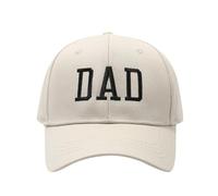 Générique Bonnet Perruque Noir délavée en Coton réglable pour Femme et Homme Unisexe (Beige, M)