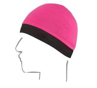 Générique Bonnet Rose Fluo Base Wig Cap Dome Cap Wide Edge Elastic Shaping Round Hat Summer Wicking Beanie Cap Hat for Women & Men Caps Paillette (Hot Pink, One Size)