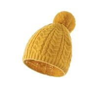 Générique Bonnet Rouge Et Blanc la pour Femmes, Chaud et épais, Automne et Hiver Parapluie Transparent (Yellow, One Size)