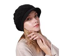 Générique Bonnet Satin Homme Microfibre Fibre Velours Extra Long Bain Cheveux Serviette Wrap Cheveux Secs Chapeau Sèche Turban Cowboy Anniversaire (Black, One Size)