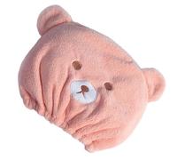 Générique Bonnet Sèche-Cheveux Femme - 50g Coral Fleece, Serviette Ultra-absorbante Et Séchage Rapide, Bonnet De Douche Mignon en Microfibre pour Femmes, Filles Et Aux Cheveux Bouclés Ou Mouillés